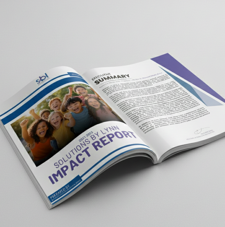 2025 Annual Impact report Solutions by Lynn
