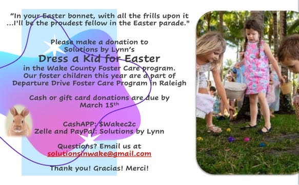 Buttons n’ Bows Drive Coming Soon 3 donate clothes to foster children for easter 2